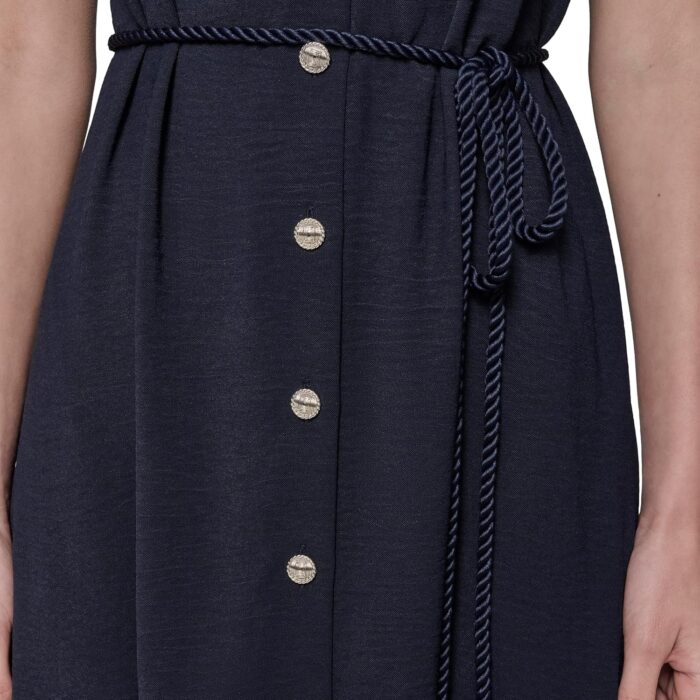 1747294073 karl lagerfeld paris womens collared contrasting colors sleeveless midi dress.jpg