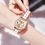 1747295958 olevs womens rose gold automatic watches skeleton mechanical self winding ladies elegant luxury dress butterfly diamond white ceramic band watch gift.jpg