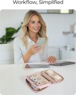 1747298473 bagsmart electronics organizer travel case cord storage for chargers cables phones compact tech accessories pouch pink.jpg