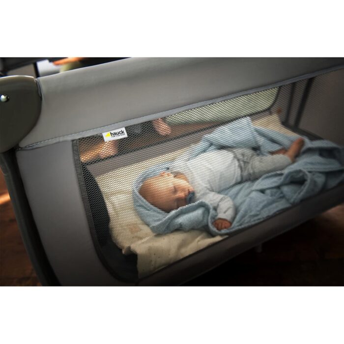 1747302140 hauck dream n play plus foldable travel bed with foldable portable foam pad for traveling kids snooze resting and indoor spaces.jpg