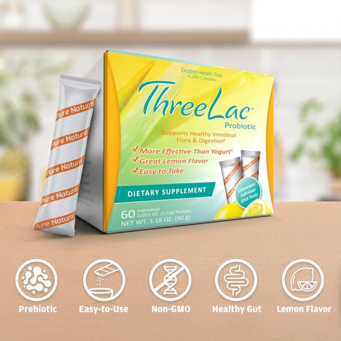 1747302337 threelac lemon probiotic drink mix for digestive health advanced probiotic powder formula for men women and kids immune support gut balance non gmo 180 packets.jpg