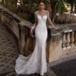 1747312540 mermaid wedding dresses for bride lace appliques tulle boho beach bride dress with train he8921.jpg