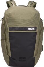 1747316907 thule paramount bike commuter backpack 28l capacity adjustable fit 16 padded laptop sleeve and 11 tablet pocket helmet attachment accessible side phone pocket taillight loop.jpg