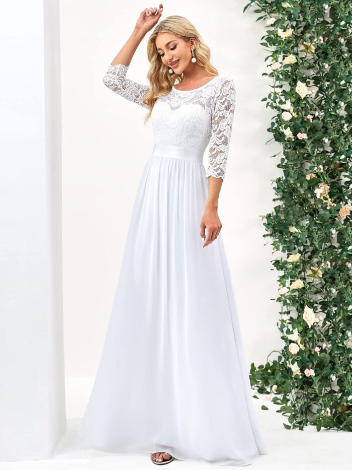1747317335 ever pretty womens bridesmaid dresses 34 sleeve empire waist maxi mother of the bride dresses 07412.jpg