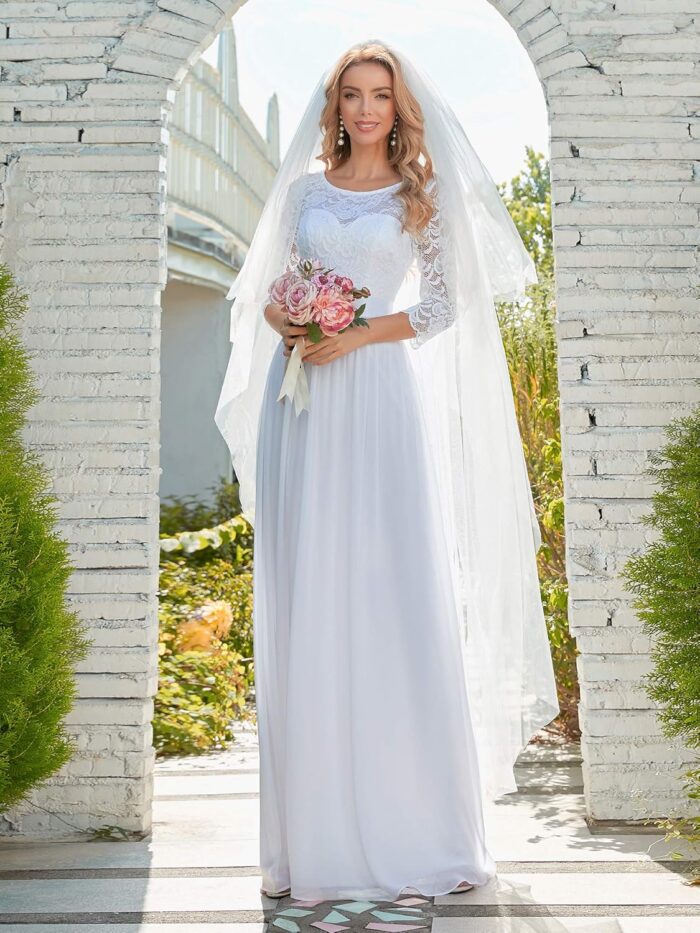 1747317340 ever pretty womens bridesmaid dresses 34 sleeve empire waist maxi mother of the bride dresses 07412.jpg