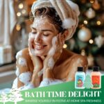 1747317444 2024 limited edition advent calendar christmas hand cream gifts sets for women 24pcs spa gift set bubble bath body scrub shower gel body lotion soap loofah christmas tree bath bomb.jpg