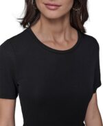 1747323513 karl lagerfeld paris womens short sleeve pleated skirt a line midi dress.jpg