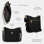 1747323687 coach polished pebble leather chaise crossbody black one size.jpg
