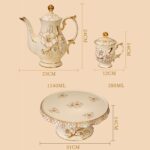 1747324106 high end ceramic tea set with rotatable tray emboss decoration coffee cup set of 6 with teapot.jpg