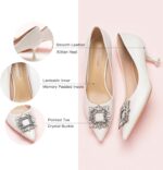1747326089 c.paravano womens pumps i pointed toe kitten heel i closed toe dress pump i comfortable wedding shoes.jpg