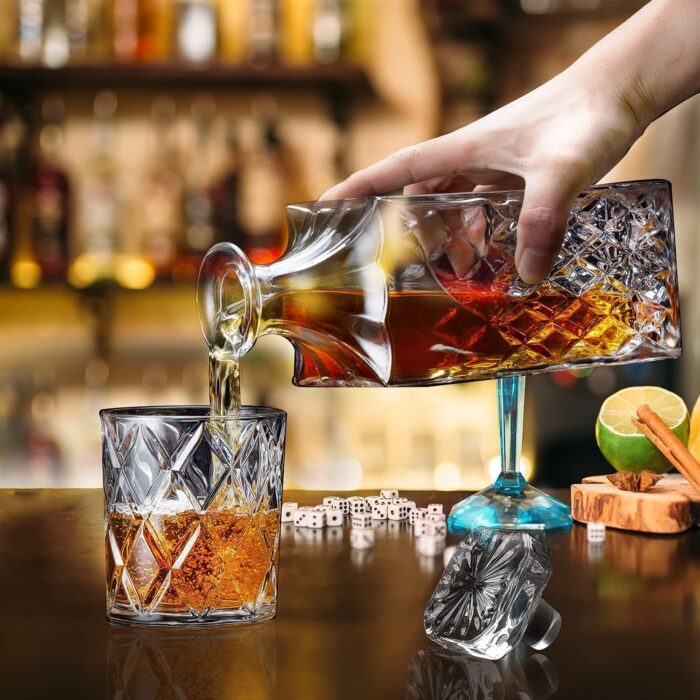 1747331437 italian style crystal whiskey decanter set for bourbon and scotch elegant crystal glassware for men and women 29oz.jpg