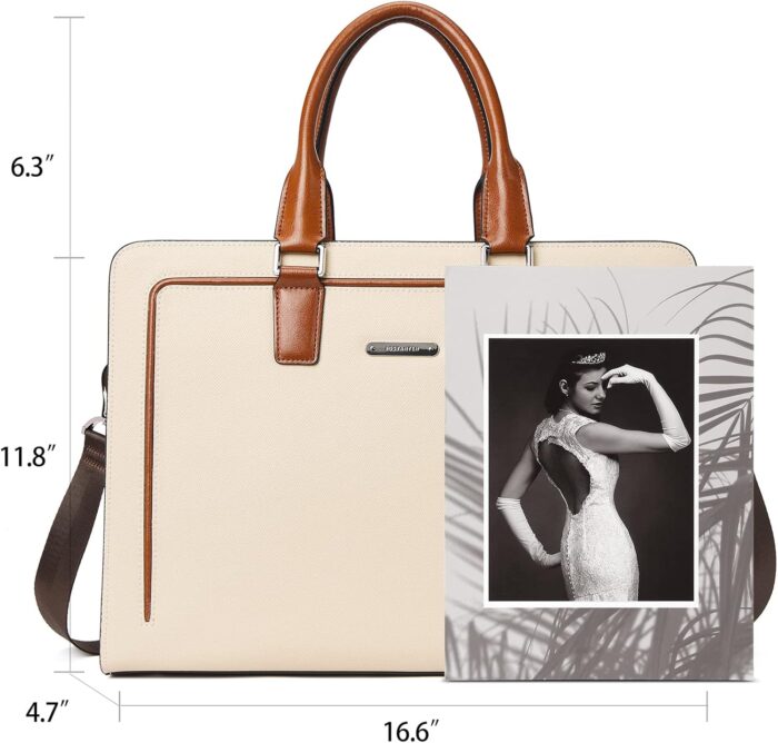 1747334728 bostanten women genuine leather briefcase tote business vintage handbag 15.6 laptop shoulder bag brown.jpg