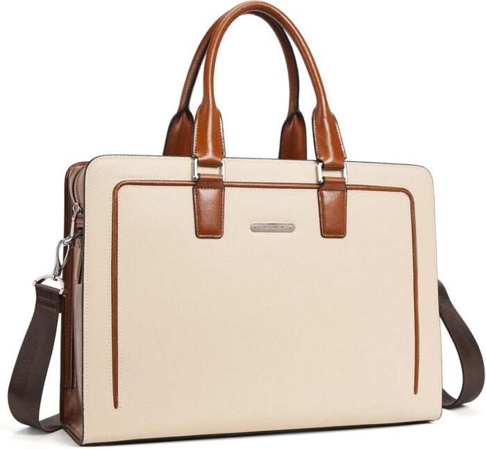 1747334736 bostanten women genuine leather briefcase tote business vintage handbag 15.6 laptop shoulder bag brown.jpg