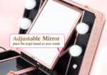 1747335339 kemier makeup train case cosmetic organizer box makeup case with lights and mirrormakeup case with customized dividerslarge makeup artist organizer kit rose gold.jpg