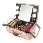1747335340 kemier makeup train case cosmetic organizer box makeup case with lights and mirrormakeup case with customized dividerslarge makeup artist organizer kit rose gold.jpg