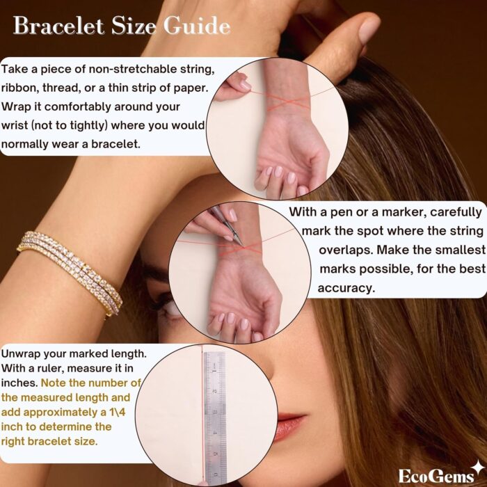 1747351518 18k yellowwhite gold plated silver emerald shape bracelet with 2.60 3.95 carat tcw d color vvs clarity 4 prongbezel setting diamonds bracelet for women gift for her comes with gift box.jpg