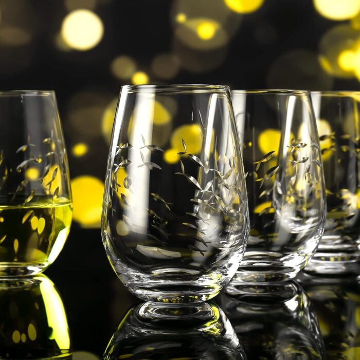 1747353458 set of 4 crystal stemless wine glasses 18oz premium glassware for red and white wine unique gifts for women men and friends fish.jpg