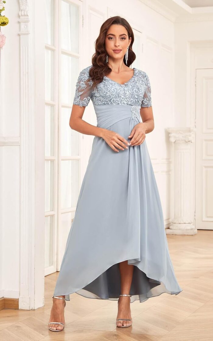 1747360216 solodish lace applique mother of the bride dresses for wedding tea length chiffon formal evening party gown.jpg