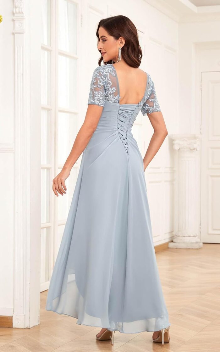 1747360219 solodish lace applique mother of the bride dresses for wedding tea length chiffon formal evening party gown.jpg
