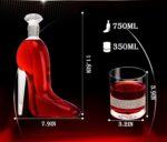 1747360754 crystal high heel shaped whiskey decanter elegant 750ml glass for wine vodka and spirits stylish design for women and girls 750ml.jpg