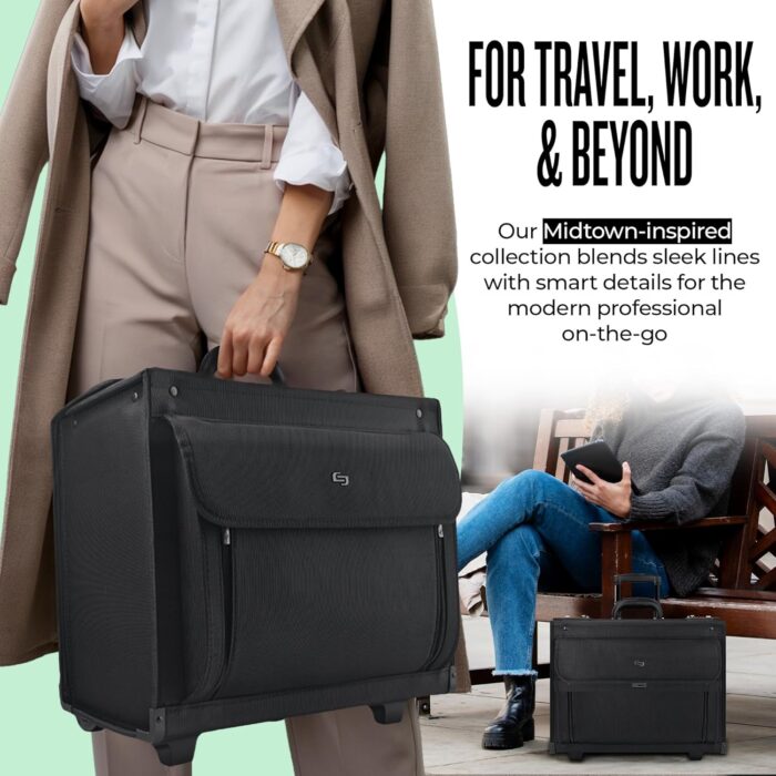 1747364834 solo new york rolling catalog case with wheels roller laptop bag wheeled briefcase for women men carry on size for travel litigation bag for lawyers fits 17.3 computer classic black.jpg