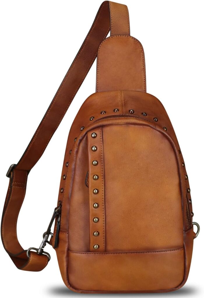 1747367929 ivtg genuine leather sling bag for women sling backpack chest shoulder hiking daypack vintage handmade casual crossbody purse.jpg