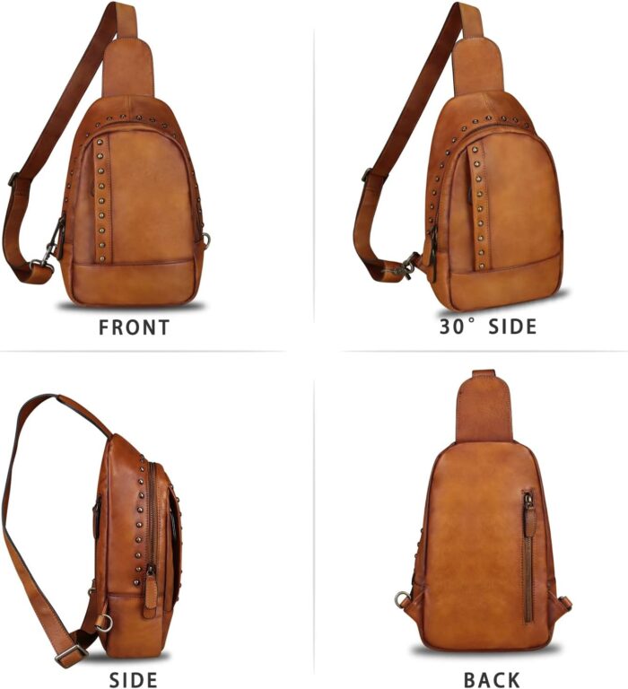 1747367933 ivtg genuine leather sling bag for women sling backpack chest shoulder hiking daypack vintage handmade casual crossbody purse.jpg