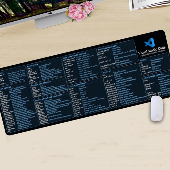 1747368536 visual studio code shortcuts mouse mat for designer quick reference guide cheats sheet mouse pad office supplies keyboard tips gifts for beginner photographers gifts mouse pad kmh.jpg