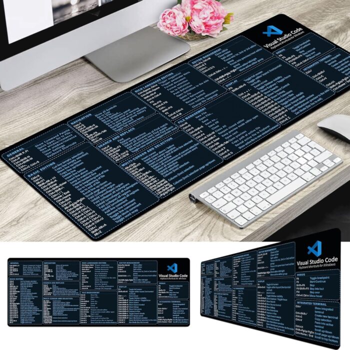 1747368538 visual studio code shortcuts mouse mat for designer quick reference guide cheats sheet mouse pad office supplies keyboard tips gifts for beginner photographers gifts mouse pad kmh.jpg