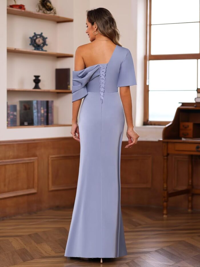 1747371275 bitaly one shoulder satin mother of the bride dress for wedding with sleeves formal dress for women bi157.jpg