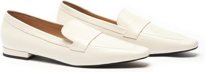 1747377371 c.paravano loafers for women slip ons penny loafers comfortable dressy for formal casual wear square toe flats for office.jpg