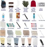 1747379602 45 piece camping backpack outdoor hygiene kit essentials individually wrapped personal hygiene kits for homeless men women 12 kits of 45 pieces.jpg