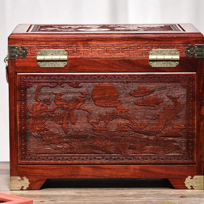 1747383176 jewelry box wooden jewelry box with lock large capacity jewelry case high end jewelry organizer box for women jewelry storage box gifts exquisite.jpg