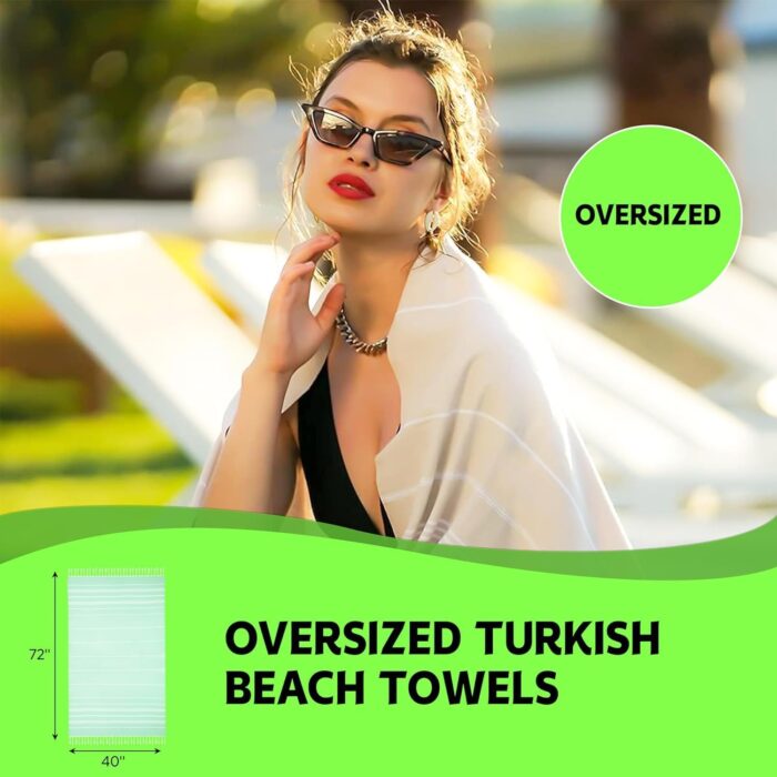 1747383239 havluland turkish beach towels oversized 100 cotton bulk large bath pool towel quick dry absorbent sand free light weight travel blanket summer essentials clearance set of 20.jpg