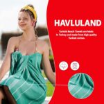 1747383240 havluland turkish beach towels oversized 100 cotton bulk large bath pool towel quick dry absorbent sand free light weight travel blanket summer essentials clearance set of 20.jpg