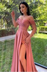 1747386078 solodish satin prom dresses for women 2025 off the shoulder gold formal dress ball gown with slit size 10.jpg
