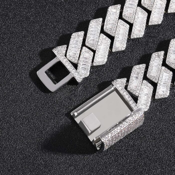 1747388745 20mm iced out cuban link chain 5a baguette cubic zirconia 18k white gold plated bling diamond chain hip hop rapper luxury cuban link necklace jewelry for men and women.jpg