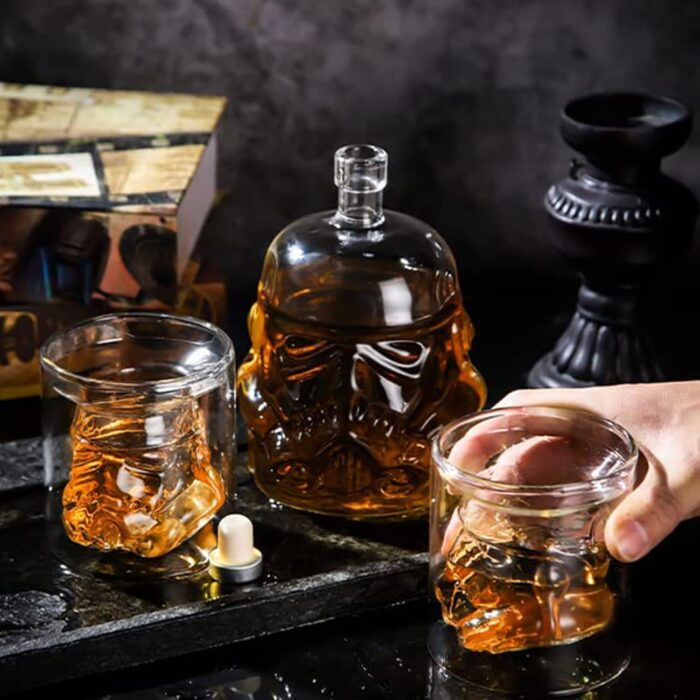 1747394923 crystal tequila whiskey decanter unique gift for men and women for liquor enthusiasts and home bars 1decanter2glasses.jpg
