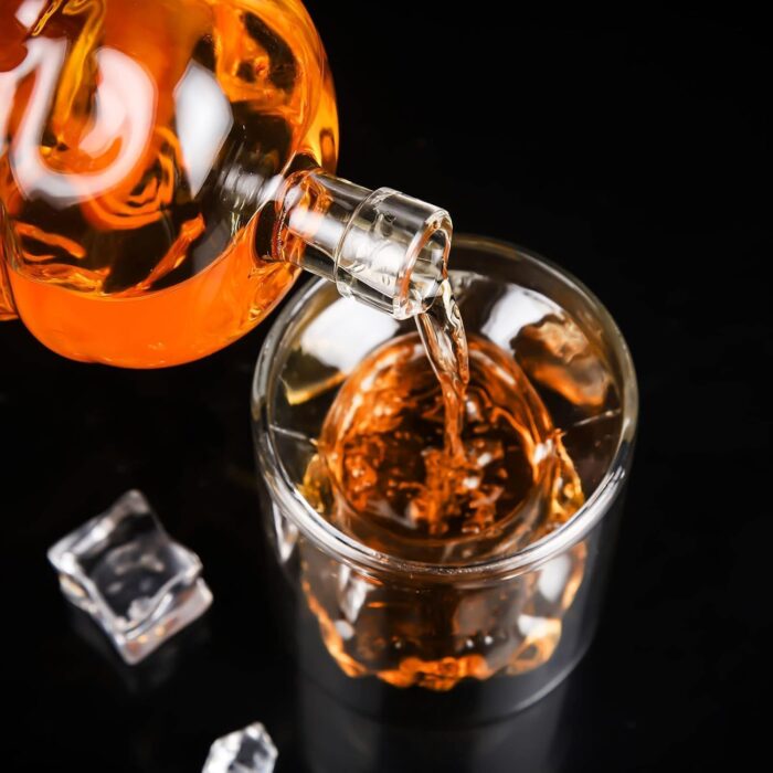 1747394924 crystal tequila whiskey decanter unique gift for men and women for liquor enthusiasts and home bars 1decanter2glasses.jpg