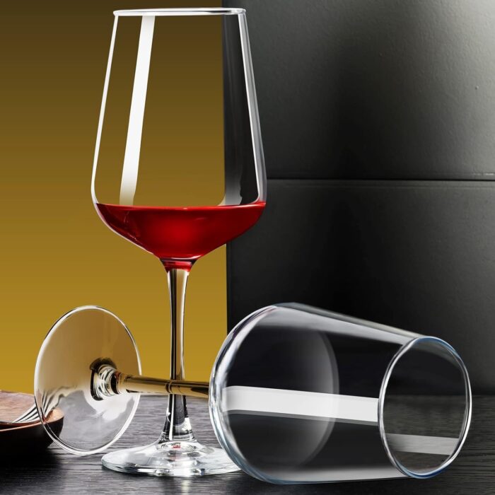 1747399049 set of 2 hand blown crystal wine glasses 12oz clear glassware with long stem for red and white wine perfect christmas gifts for women and men wedding and birthday gifts 6 set.jpg