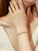 1747407758 4 carats 3mm moissanite bolo tennis braceletadjustable bolo simulated diamond bracelets18k yellow gold plated 925 sterling silverd color vvs1 round brilliant cutgifts for women.jpg