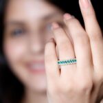 1747413694 certified lab grown emerald eternity band with moissanite aaaa quality emerald wedding band ideal for gift.jpg