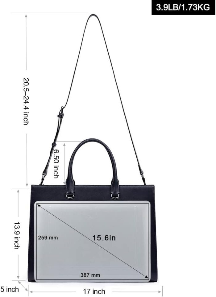 1747427709 cluci leather briefcase for women laptop 15.6 inch professional business work ladies computer handbag shoulder bag.jpg