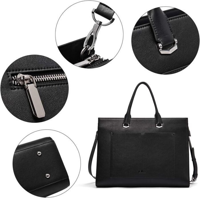 1747427710 cluci leather briefcase for women laptop 15.6 inch professional business work ladies computer handbag shoulder bag.jpg