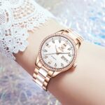 1747429844 olevs rose gold womens watches ceramic stainless steel band automatic mechanical watch waterproof luminous pointer calendar diamonds elegant watches for women redbluewhite dial no battery.jpg