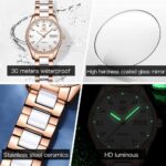 1747429848 olevs rose gold womens watches ceramic stainless steel band automatic mechanical watch waterproof luminous pointer calendar diamonds elegant watches for women redbluewhite dial no battery.jpg