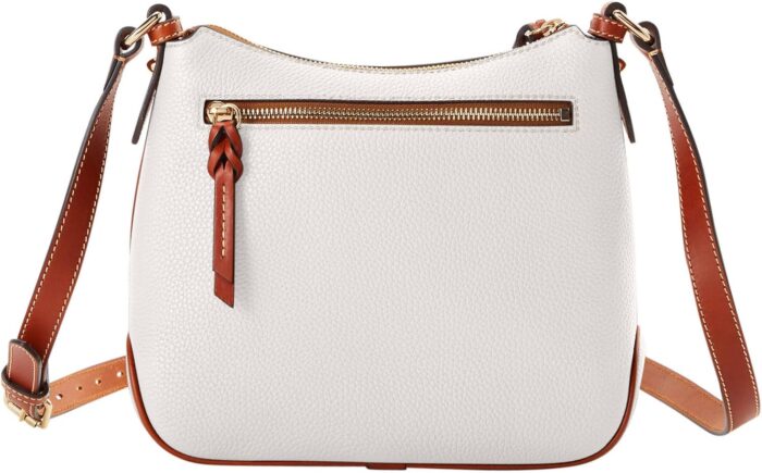 1747435112 dooney bourke womens crossbody hobo in pebble grain leather medium handbag with adjustable detachable shoulder strap.jpg