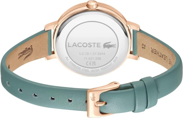 1747440851 lacoste riga womens 3h quartz watch stainless steel water resistant up to 5atm50 meters minimalist elegance premium fashion timepiece gift for her 34mm.jpg