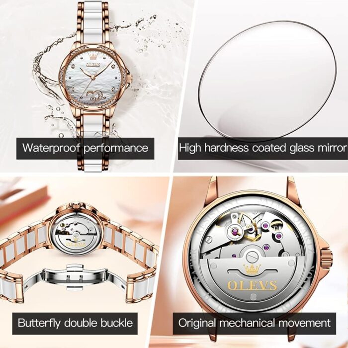 1747444595 olevs watch for women automatic self winding mechanical ladies wrist watch big face two tone stainless steel ceramic bracelet heart diamond fashion luxury ceramic band luminous waterproof….jpg
