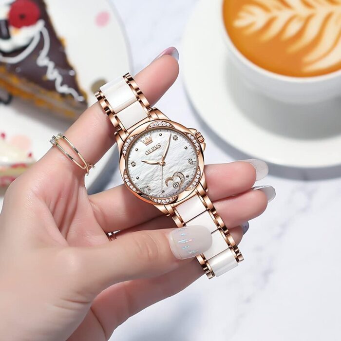 1747444598 olevs watch for women automatic self winding mechanical ladies wrist watch big face two tone stainless steel ceramic bracelet heart diamond fashion luxury ceramic band luminous waterproof….jpg